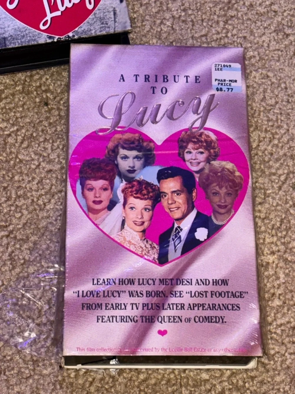 Lot Of Tribute I Love Lucy VHS Tapes.